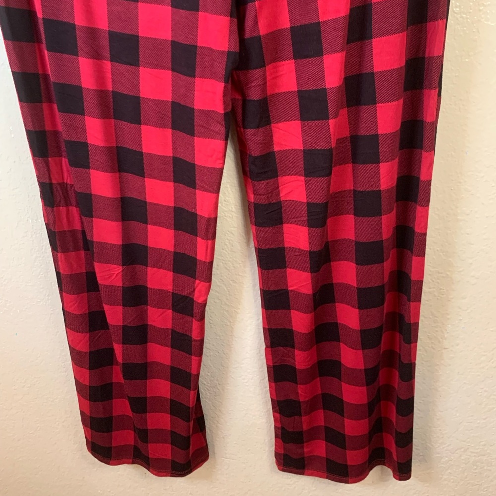 SOMA Cool Nights Plaid Knit Loungewear Casual Pajama Pants Size S - Picture 8 of 10